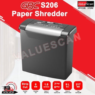 GBC S206 Paper Shredder / Shredding Machine