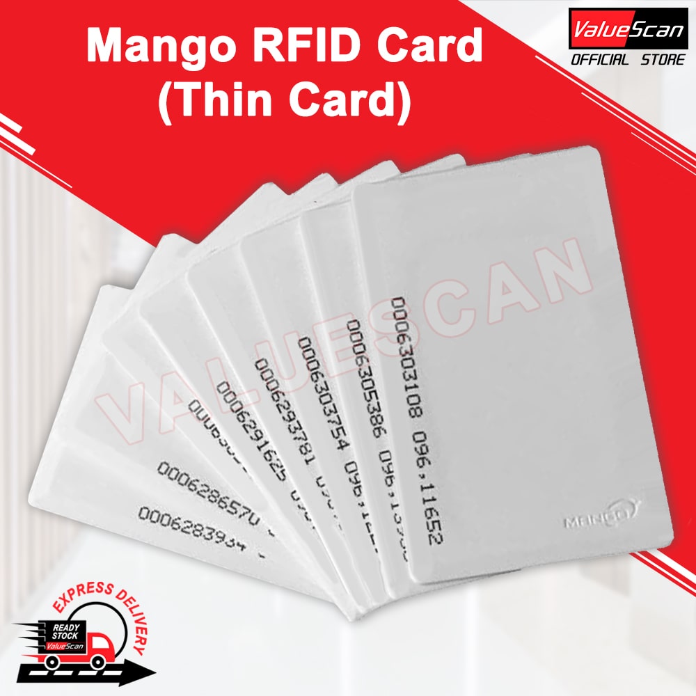 Original MANGO RFID Thin Card Proximity ID 125Khz