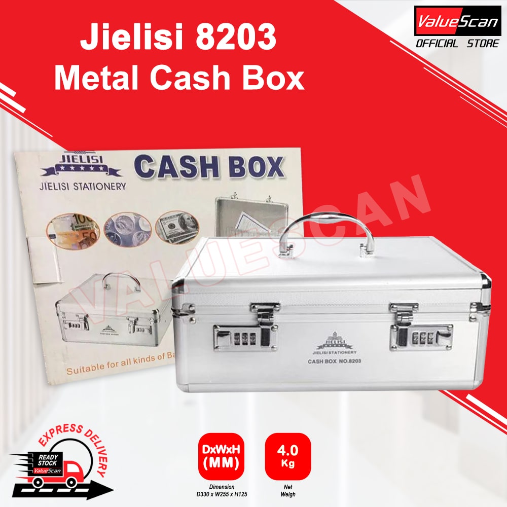 Metal Petty Cash Box