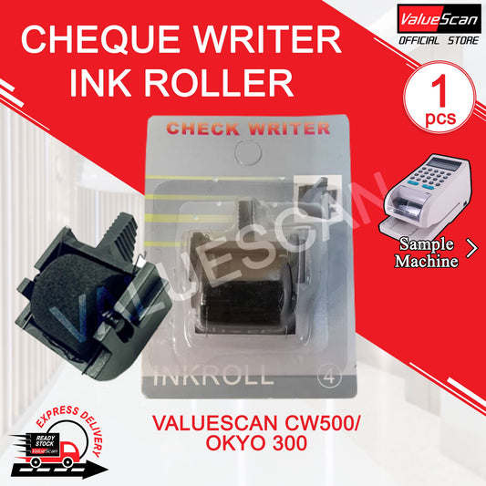 CHEQUE WRITER INK ROLLER ~ VALUESCAN CW500/ OKYO 300