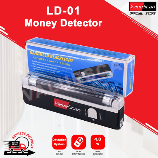 Valuescan LD-01 Handheld Blacklight Money Detector