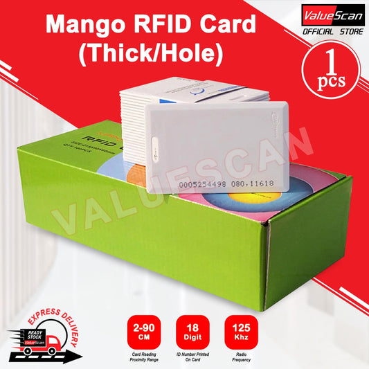 Original MANGO RFID Thick / Hole Card Proximity ID 125Khz