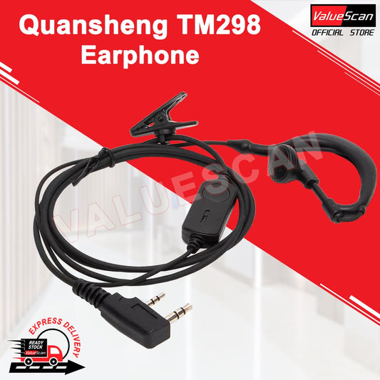 Earphone for Quansheng TM-298 Walkie Talkie