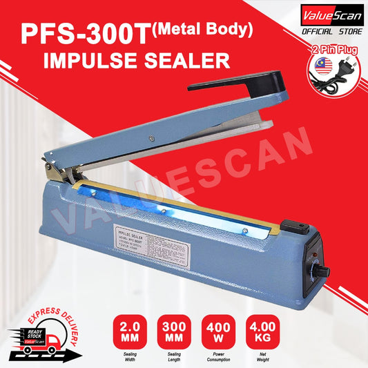 PFS-300T Impulse Sealer / Sealing Machine ~Metal Body~