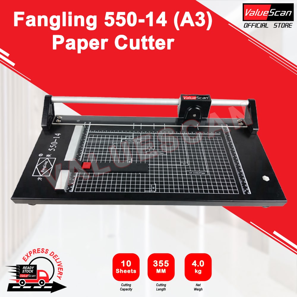 Fangling 550-14 (A3) Rotary Paper Cutter / Sheet Trimmer