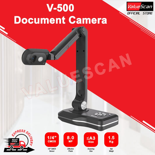 V-500 Visualizer / Visualiser V500 / Document Camera / Image Scanner / 8MP / Visualizer