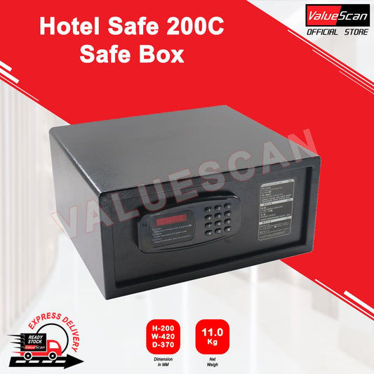 ValueScan 200C Hotel Safe Hotel Digital Safe Box / Safety Box