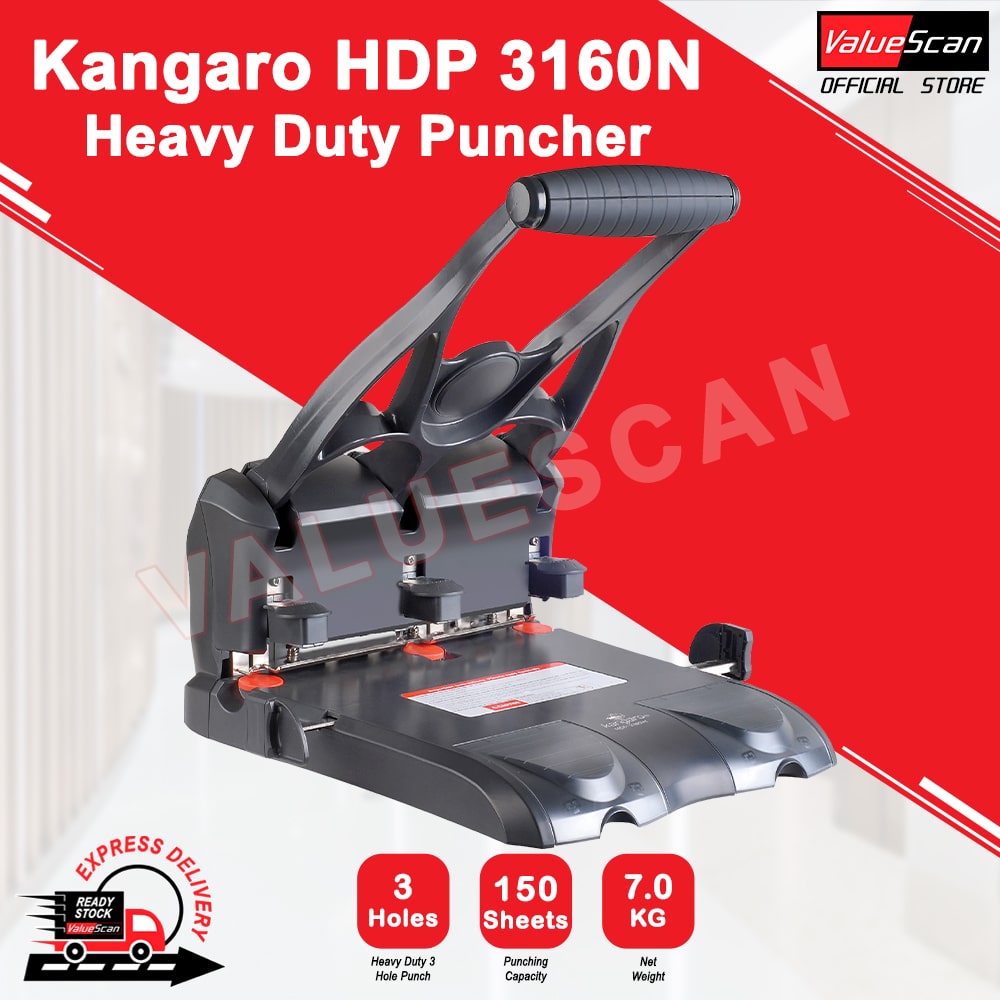 Kangaro HDP-3160N Heavy Duty Puncher