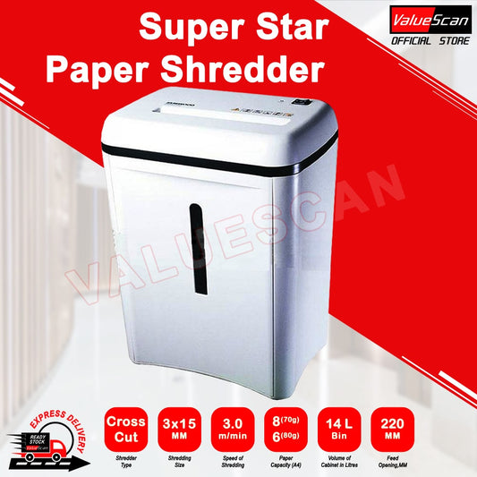 Dino Super Star Paper Shredder