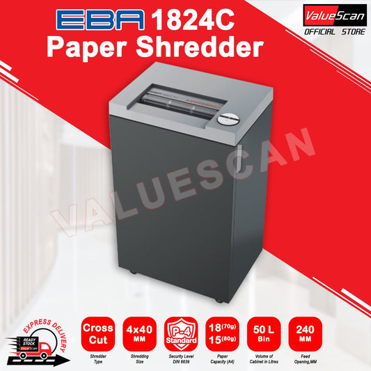 EBA 1824C Paper Shredder Machine