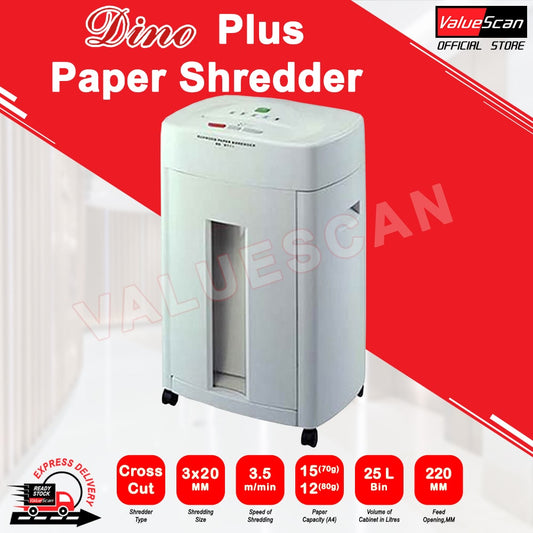 Dino Plus Paper Shredder Machine