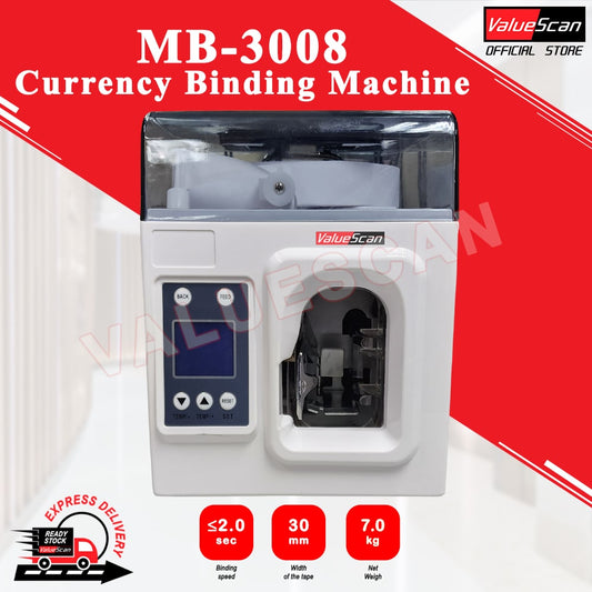 ValueScan MB-3008 Note Binding Machine / Money Binder