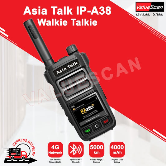 Valuescan Asia Talk IP-A38 Walkie Talkie