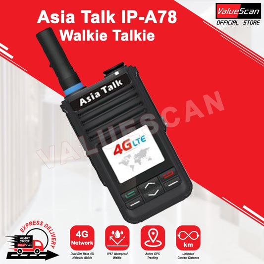 Valuescan Asia Talk IP-A78 Walkie Talkie