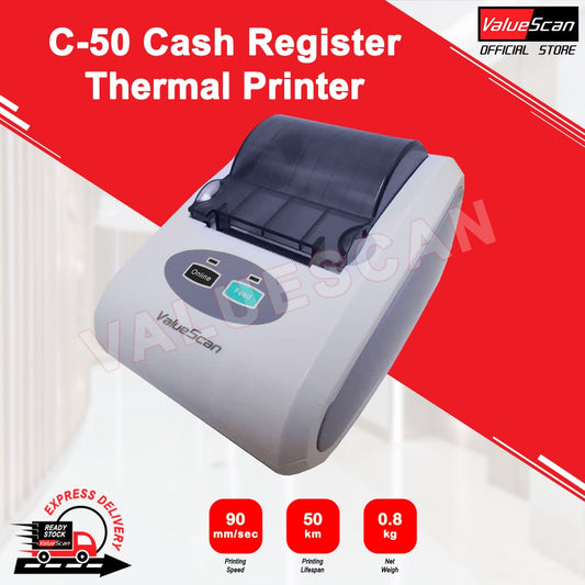 Valuescan - C-50 Thermal Printer for C50 Electronic Cash Register