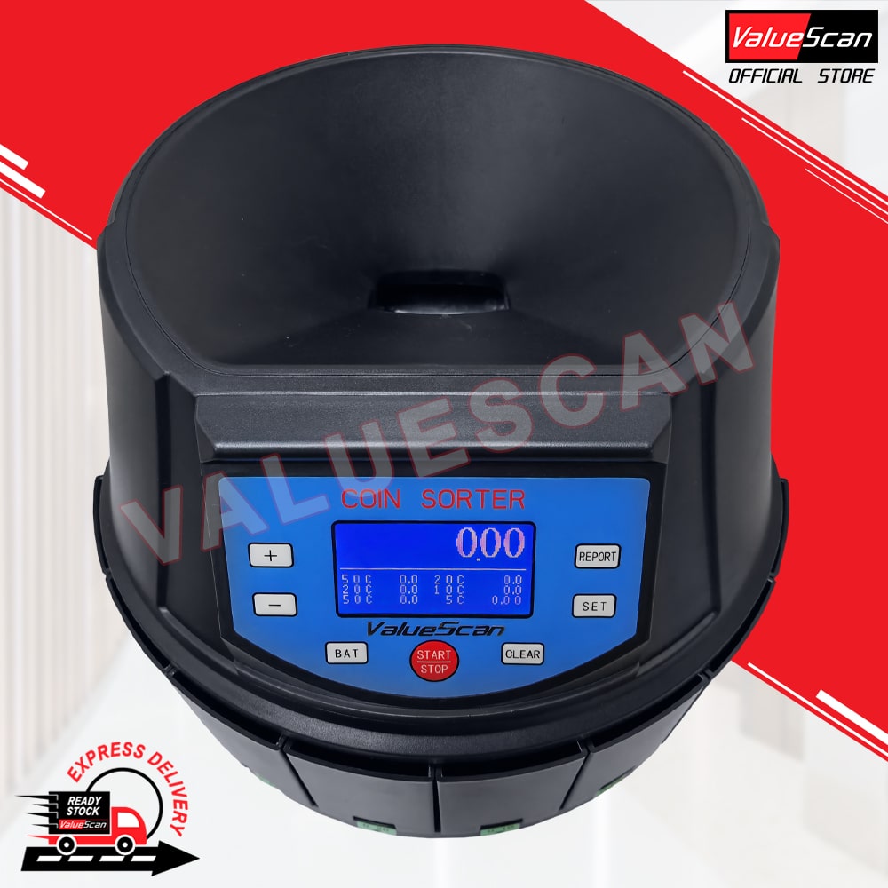 ValueScan CS-650 Coin Sorting Machine / Coin Sorter