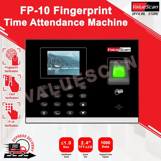 ValueScan FP-10 Fingerprint Attendance System