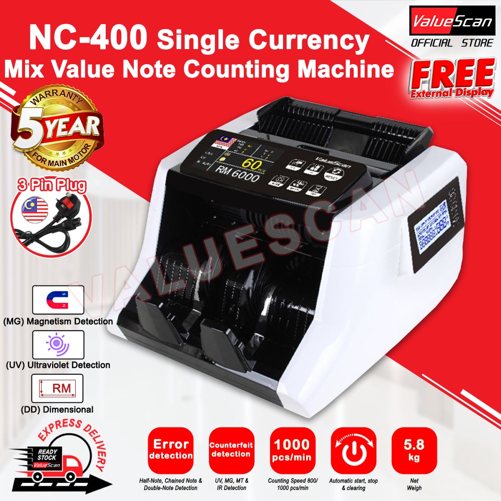 ValueScan NC-400 Note Counting Machine