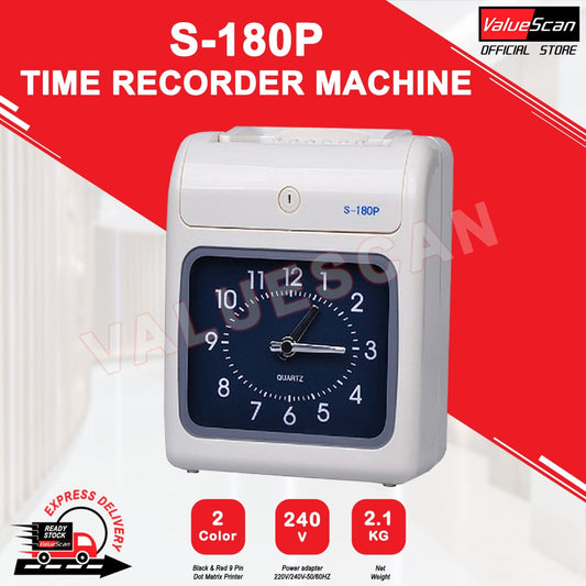 Valuescan S-180P Time Recorder Machine