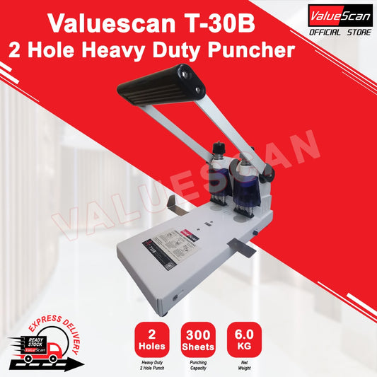 Valuescan U-T30B 2 Hole Heavy Duty Puncher