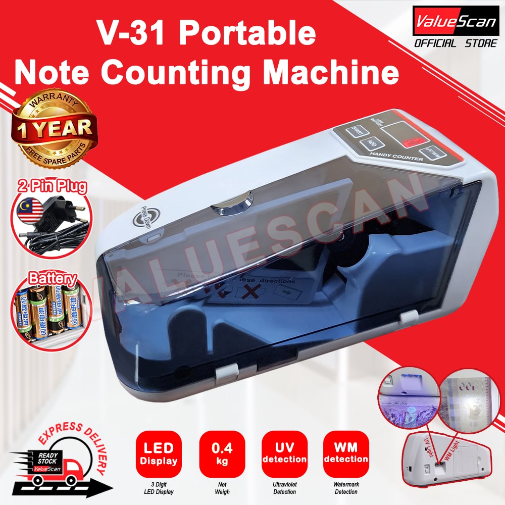 ValueScan V-31 Portable Note Counting Machine