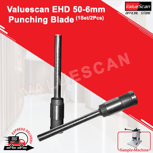 EHD 50 Heavy Duty Puncher 6mm Blade (1 Set / 2 Pcs)