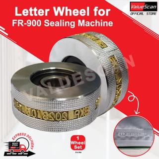 Valuescan Letter Wheel of FR-900 Continuous Band Sealer / FKR-900 1 Letter Wheel Set