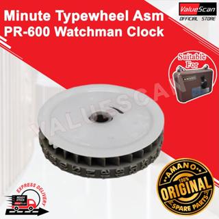 Minute Typewheel Asm for AMANO PR-600 Watchman Clock ORIGINAL Spare Part