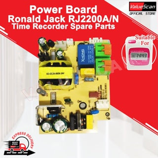 Power Board for Ronald Jack  RJ2200A / RJ2200N Time Recorder Spare Part